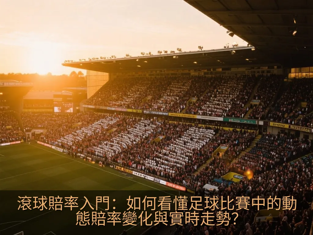 滾球賠率入門：如何看懂足球比賽中的動態賠率變化與實時走勢？